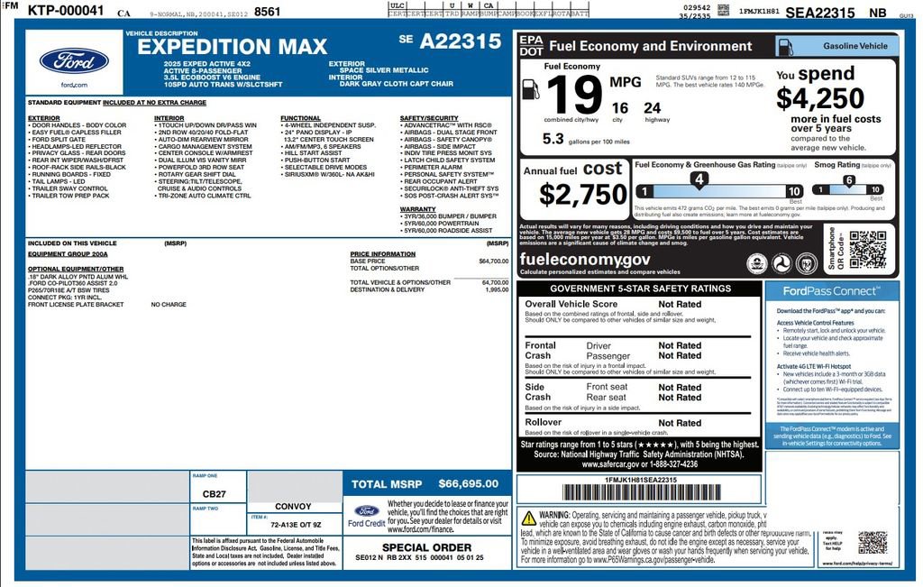 Used 2025 Ford Expedition Max Active image 3