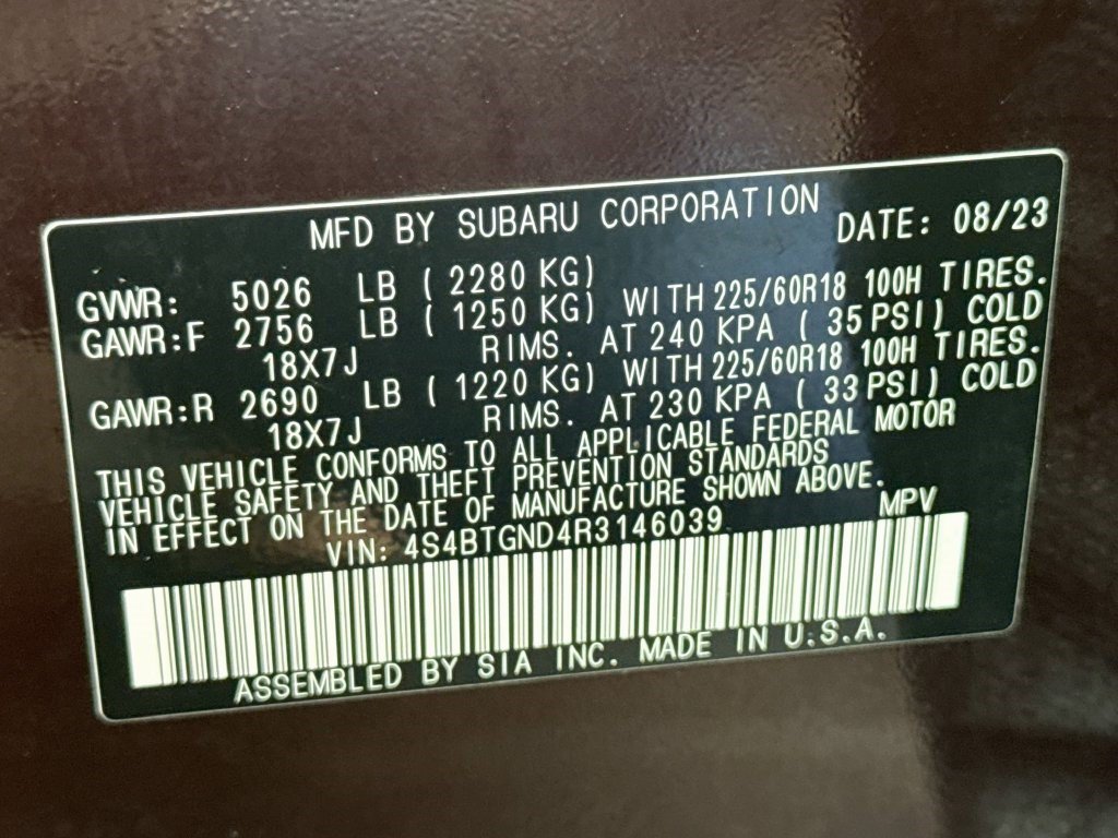 Used 2024 Subaru Outback Limited XT AWD/4WD image 39