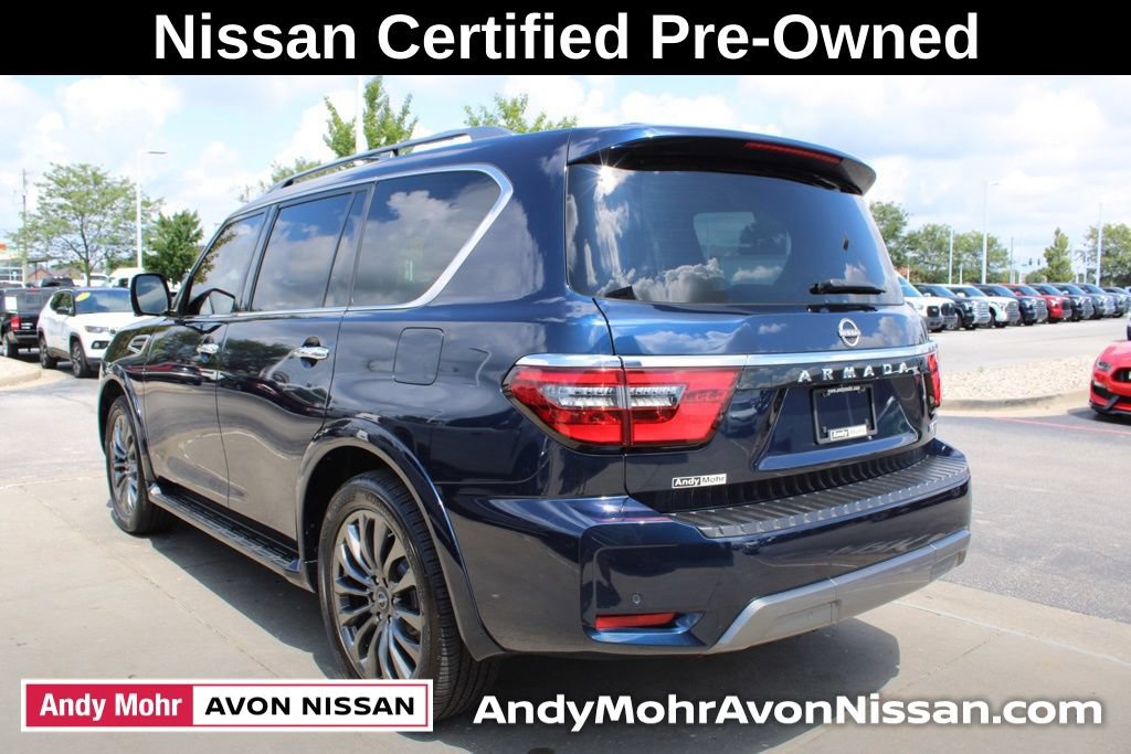 Certified 2023 Nissan Armada Platinum w/ Captain's Chairs Package AWD/4WD image 5