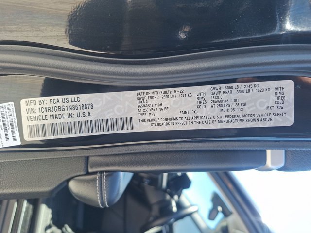 Used 2022 Jeep Grand Cherokee Limited RWD image 22
