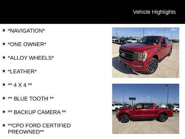 Certified 2023 Ford F150 Lariat AWD/4WD image 4