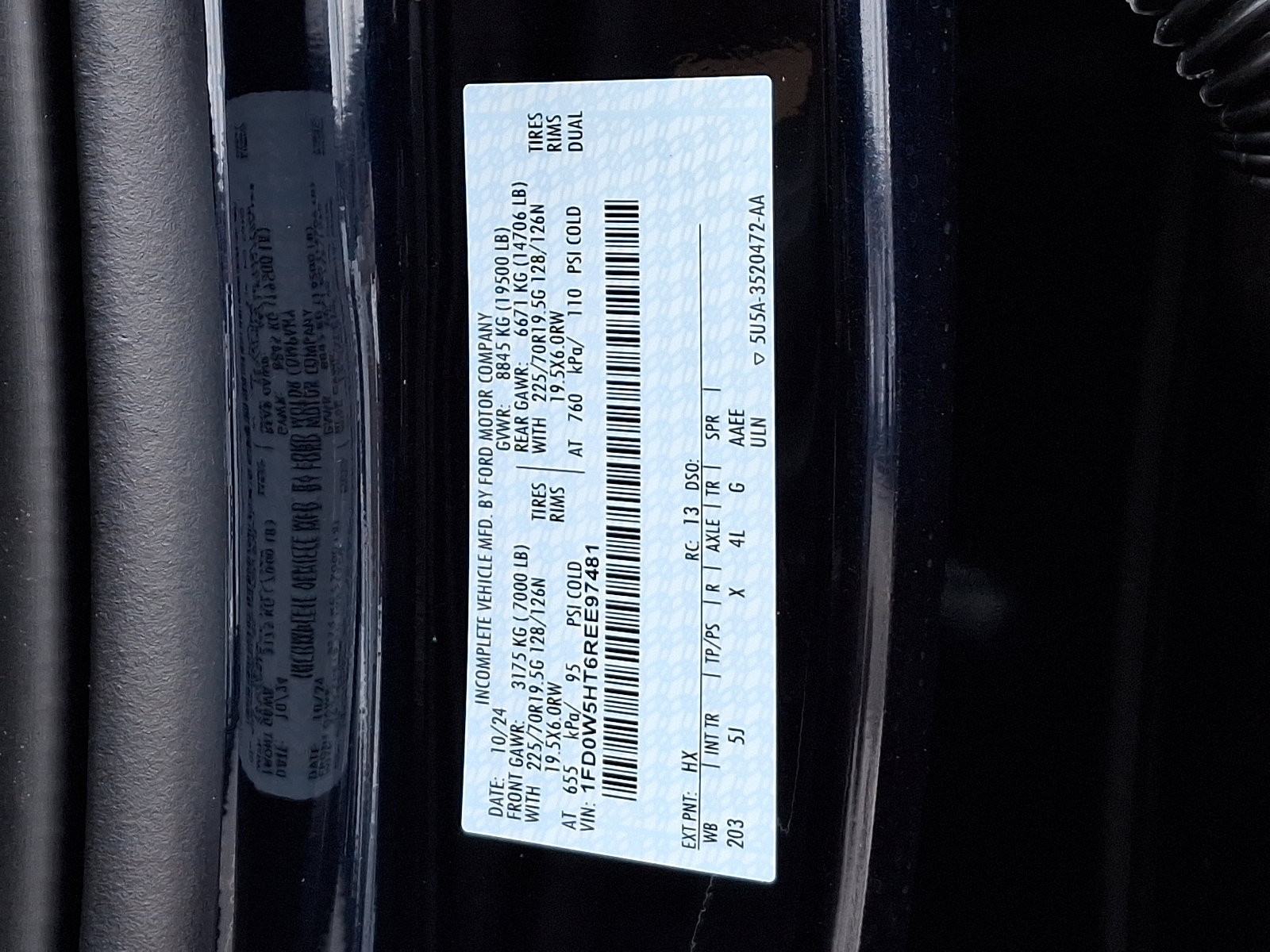 New 2024 Ford F550 4x4 Crew Cab Super Duty image 9