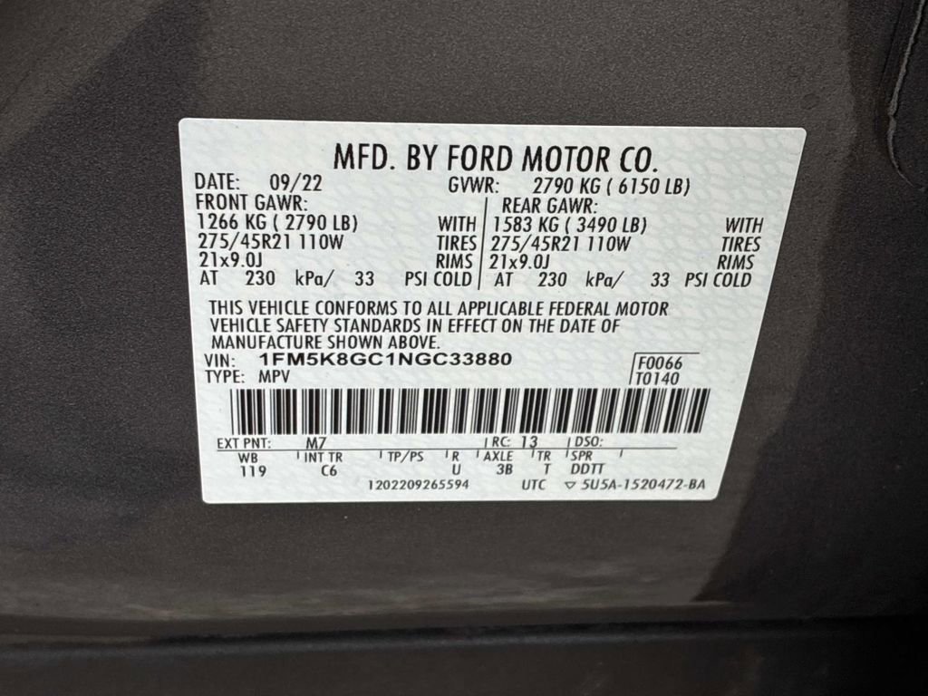 Used 2022 Ford Explorer ST w/ Equipment Group 401A image 25