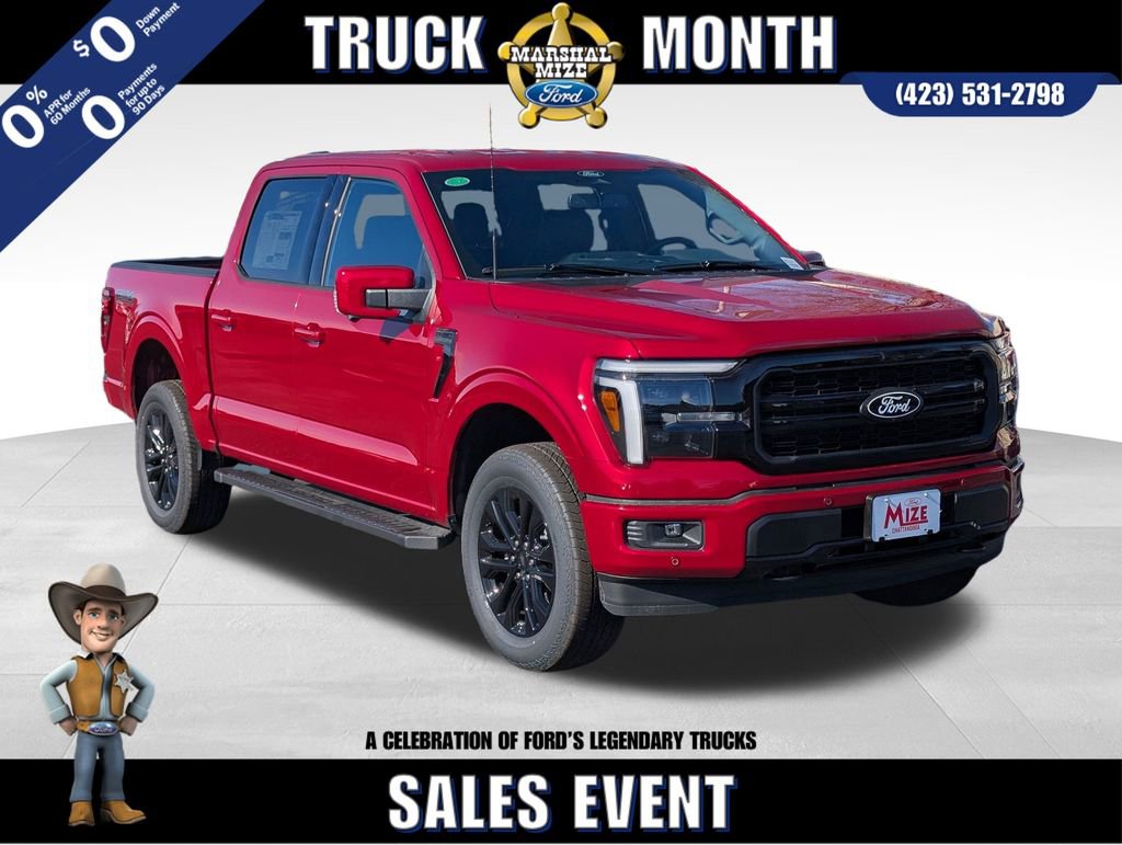 New 2025 Ford F150 Lariat w/ Equipment Group 501A Mid