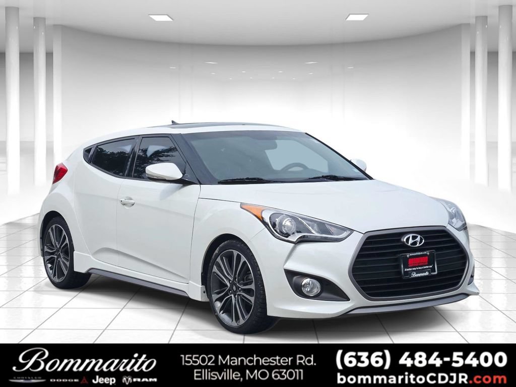 Used 2017 Hyundai Veloster Turbo w/ Tech Package 02 FWD image 1