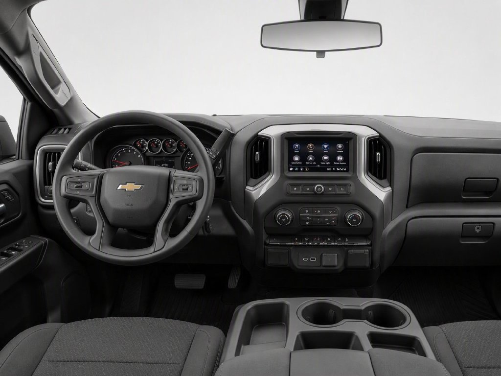 Certified 2021 Chevrolet Silverado 1500 Custom w/ LPO, Dark Essentials Package AWD/4WD image 36