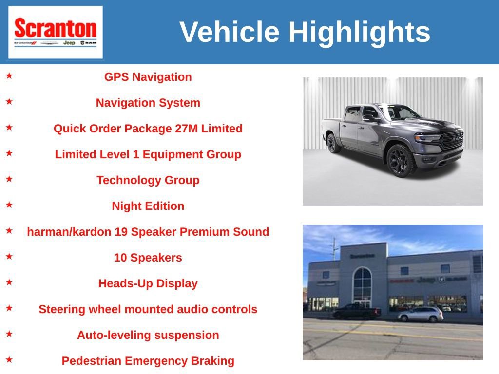 Certified 2021 RAM 1500 Limited w/ Night Edition image 6