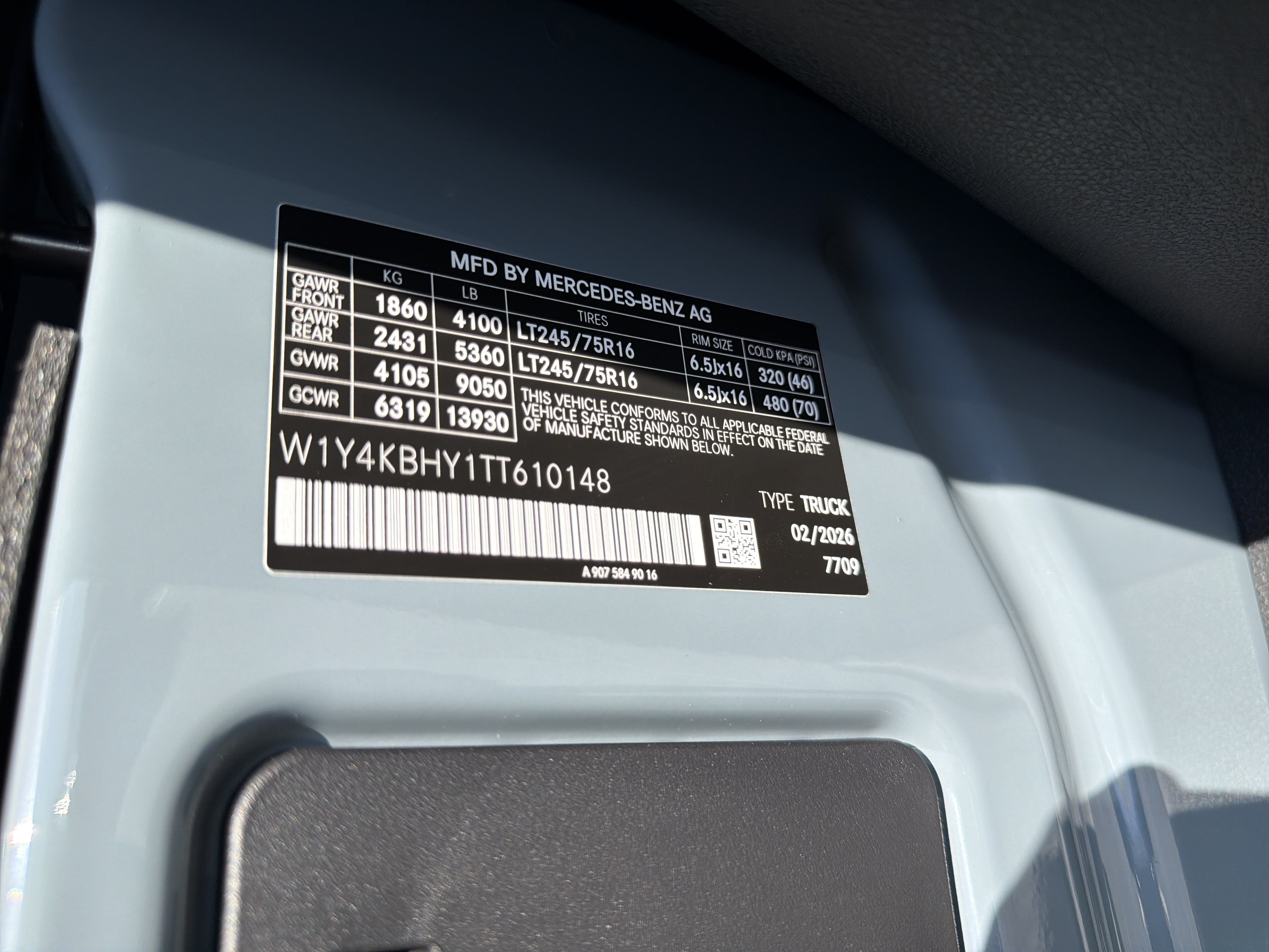 New 2026 Mercedes-Benz Sprinter 2500 image 38