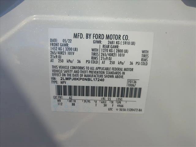 Used 2022 Lincoln Nautilus Reserve w/ Equipment Group 202A image 25