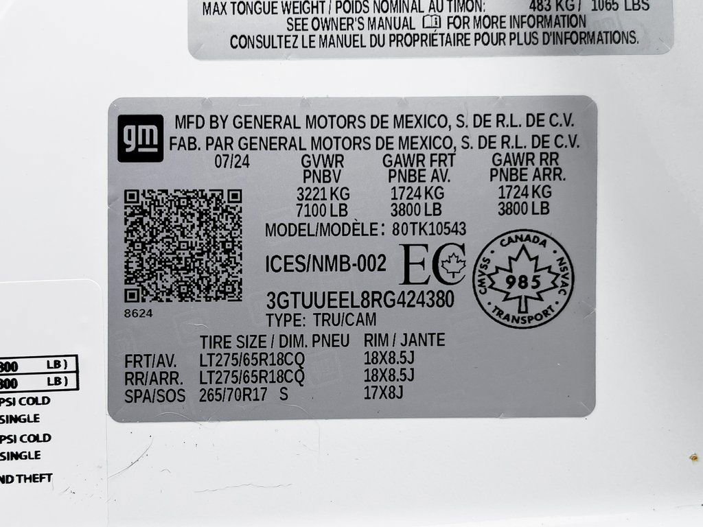 Used 2024 GMC Sierra 1500 AT4 image 26