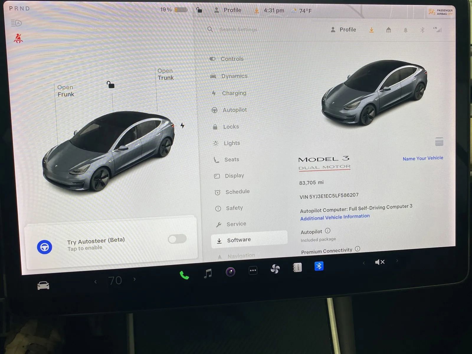 Used 2020 Tesla Model 3 Performance image 12