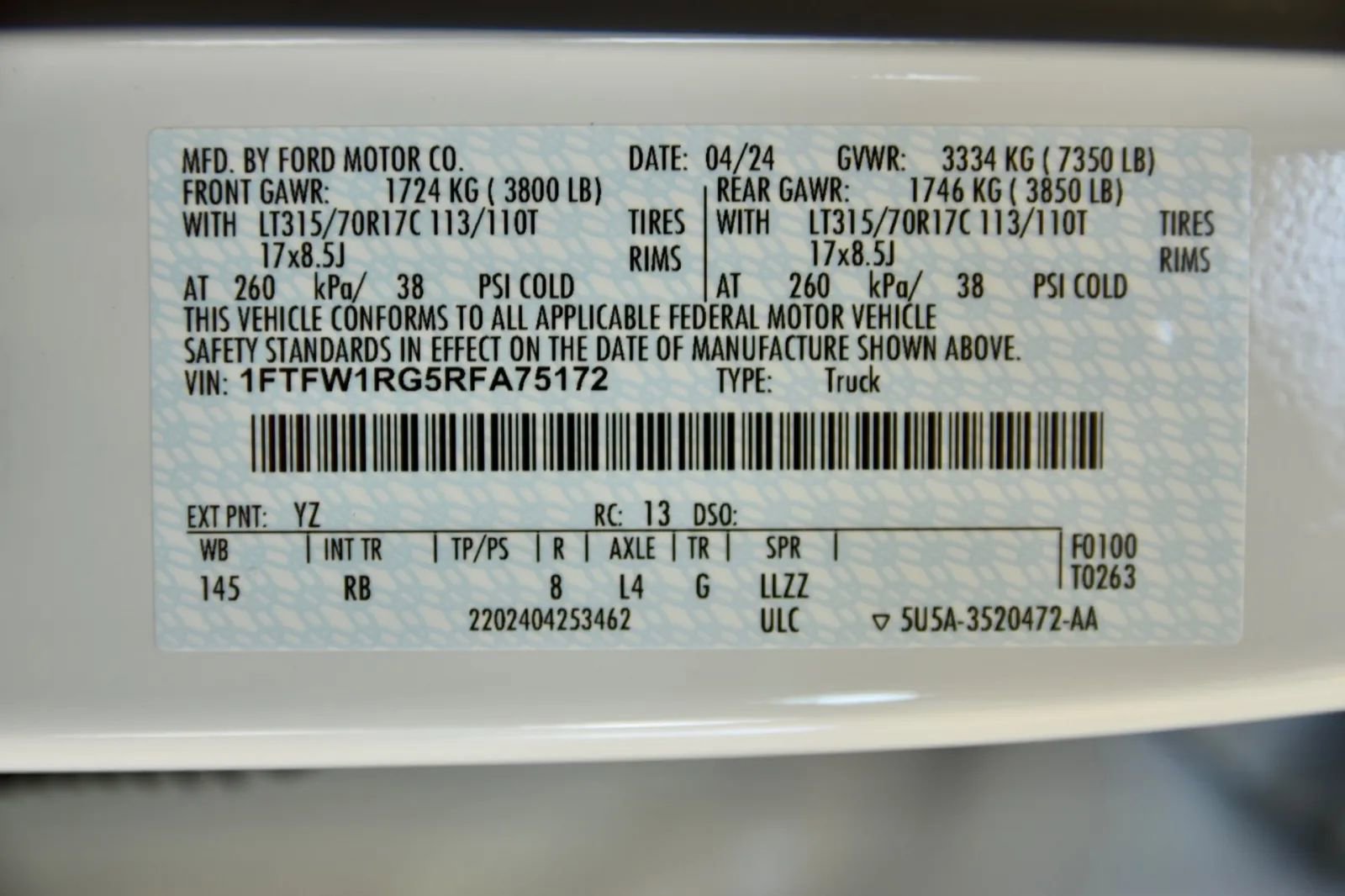 Used 2024 Ford F150 Raptor image 40