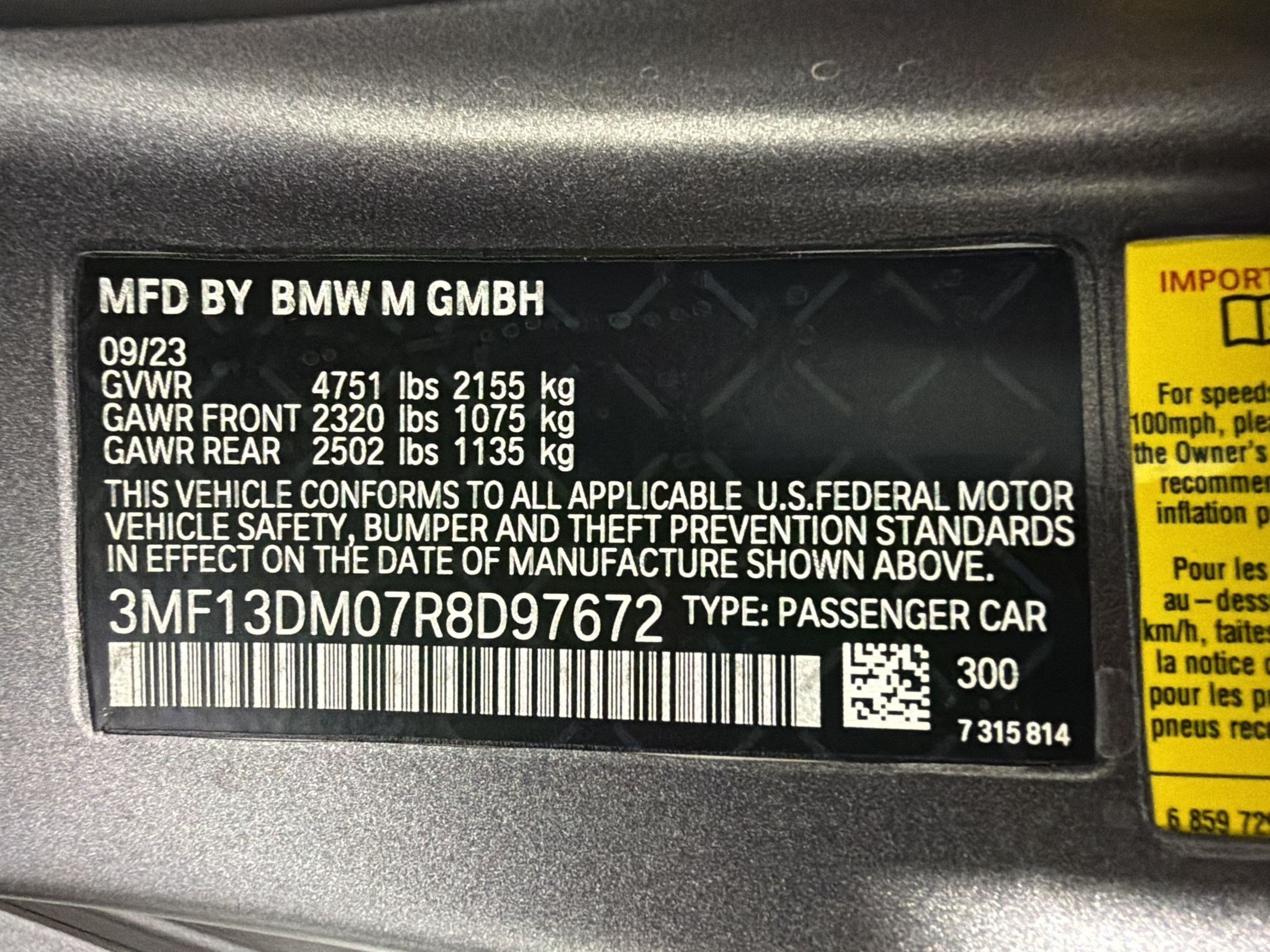 Used 2024 BMW M2 w/ Lighting Package RWD image 22