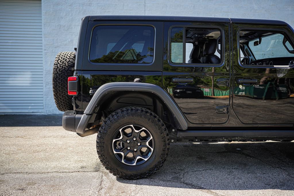 Used 2023 Jeep Wrangler Unlimited Rubicon 4xe w/ Steel Bumper Group AWD/4WD image 16