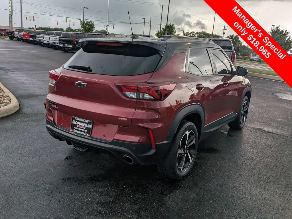 Used 2022 Chevrolet TrailBlazer RS w/ Technology Package AWD/4WD image 8