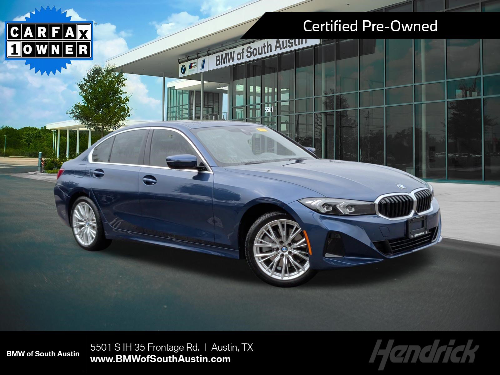 Certified 2024 BMW 330i Sedan w/ Convenience Package RWD image 1