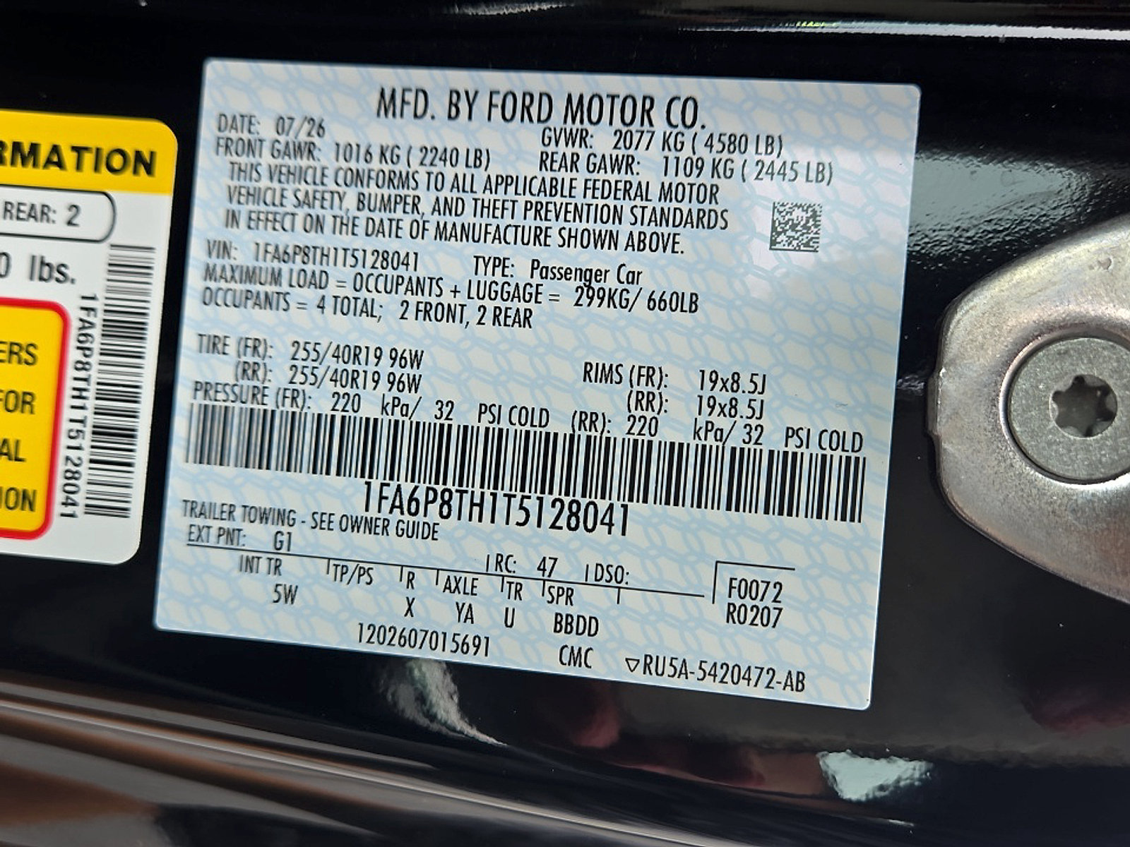Used 2026 Ford Mustang Premium RWD image 24
