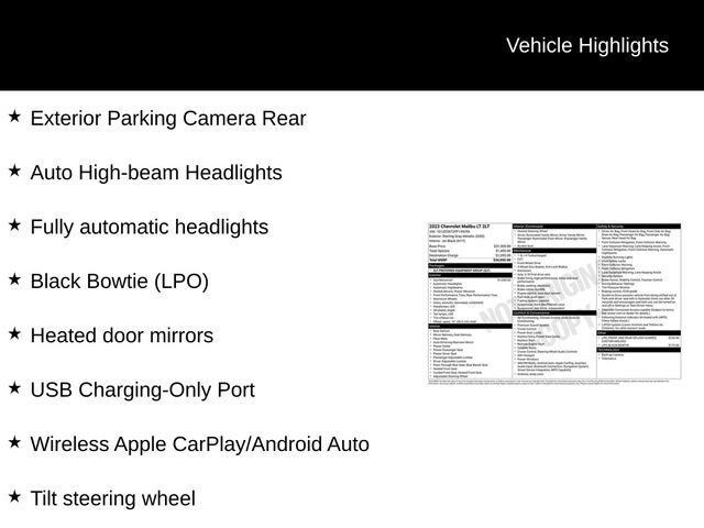 Used 2023 Chevrolet Malibu LT image 7
