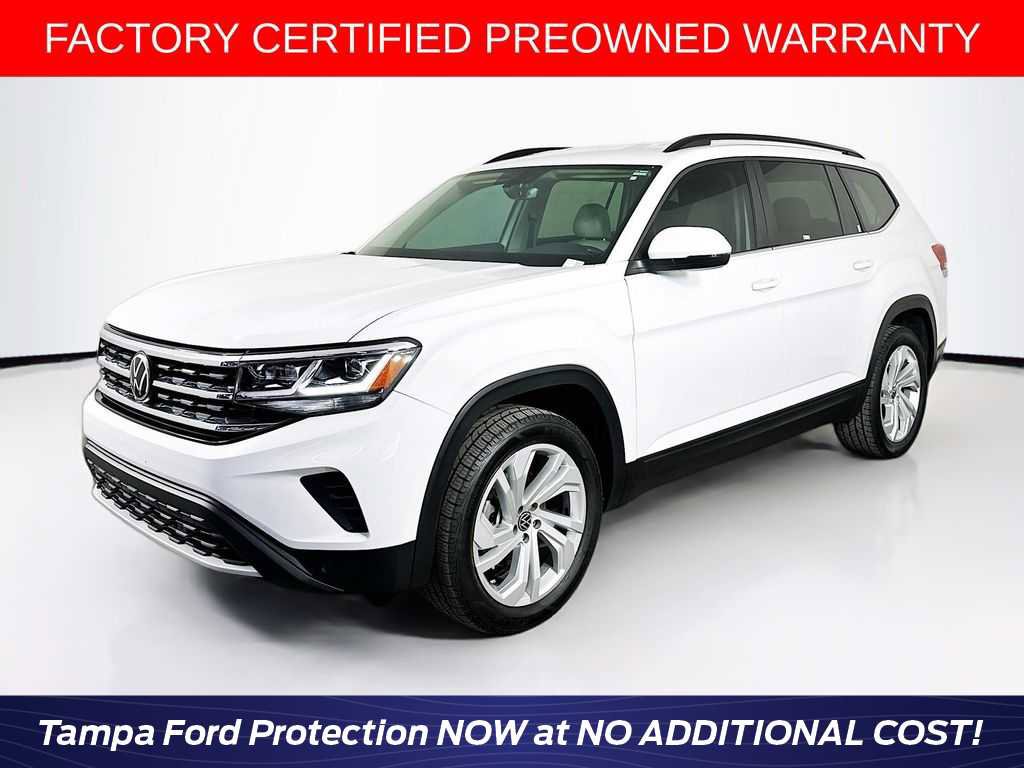 Used 2021 Volkswagen Atlas SE w/ Towing Package