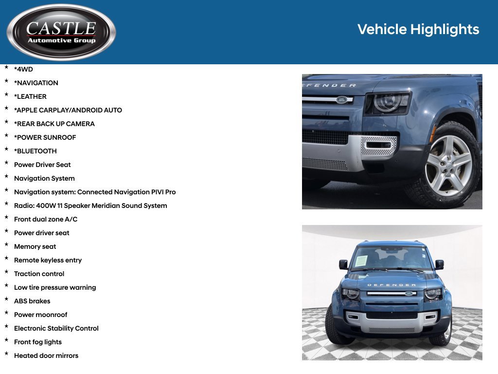 Used 2020 Land Rover Defender 110 HSE AWD/4WD image 3
