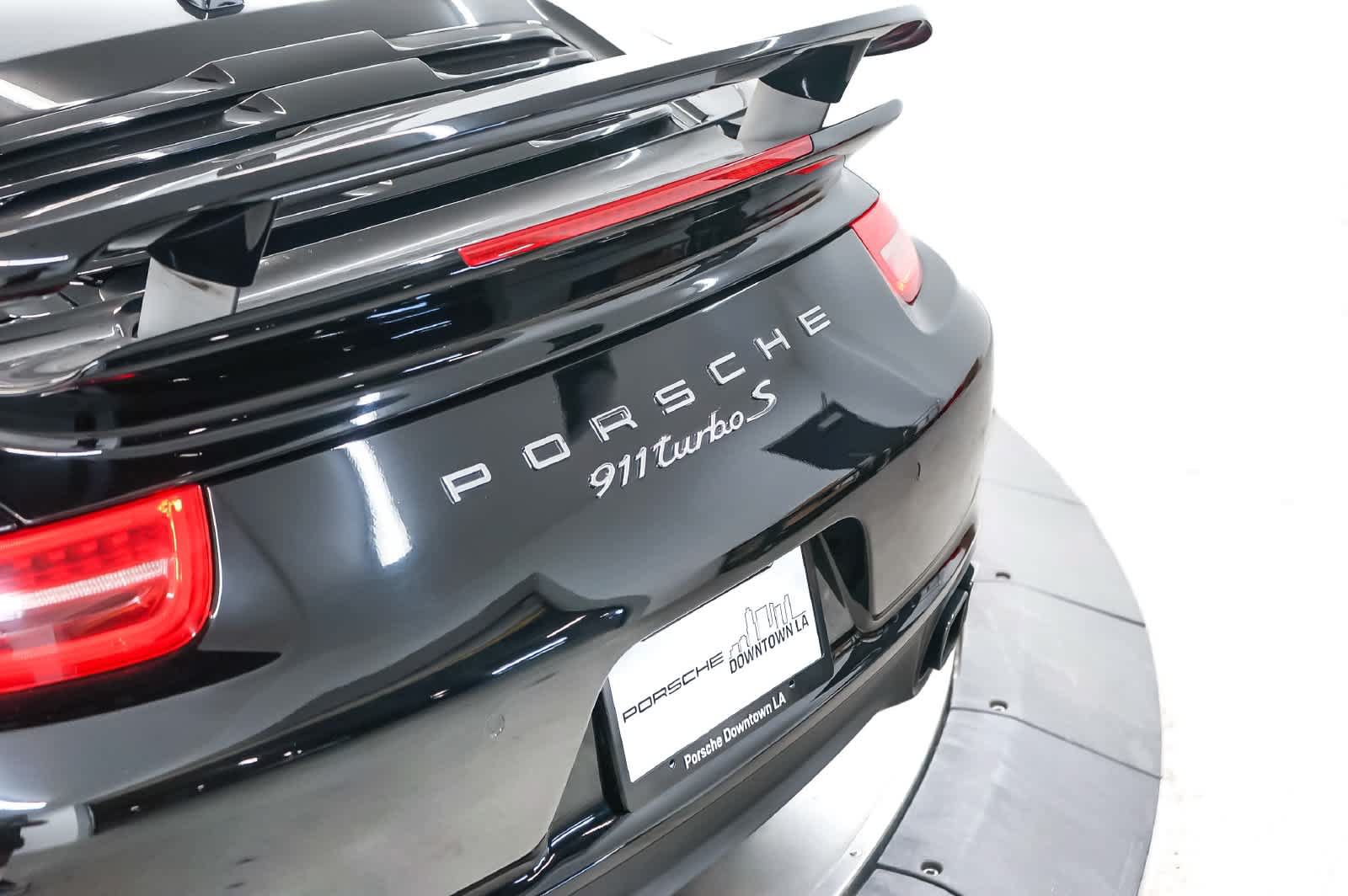 Certified 2015 Porsche 911 Turbo S AWD/4WD image 12