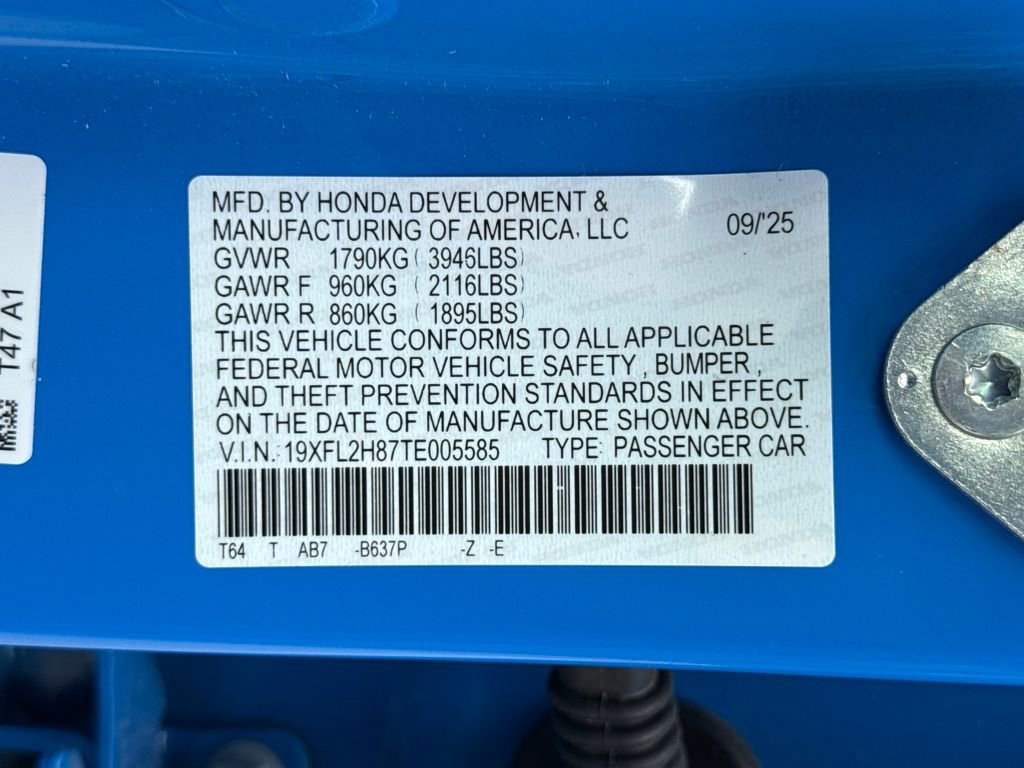 New 2026 Honda Civic Sport image 28