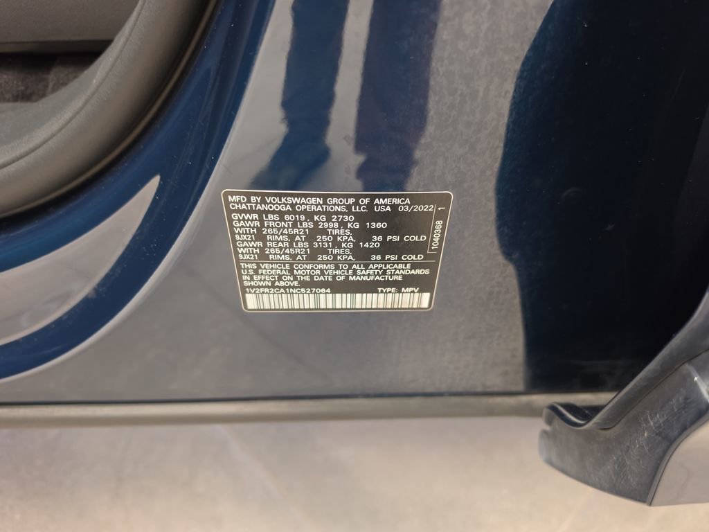 Used 2022 Volkswagen Atlas SEL Premium AWD/4WD image 38