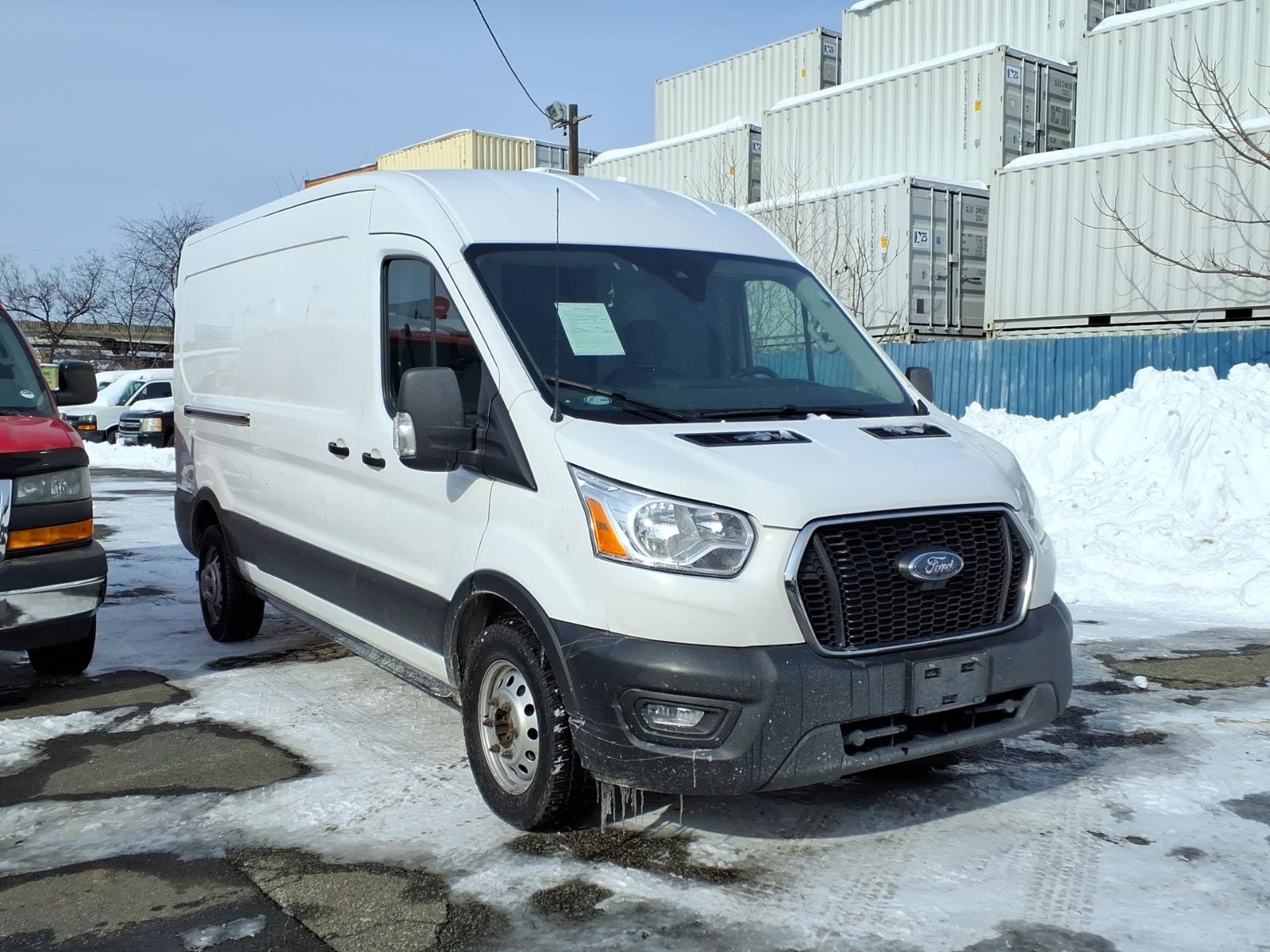 Used 2022 Ford Transit 250 Medium Roof AWD w/ Interior Upgrade Package image 1