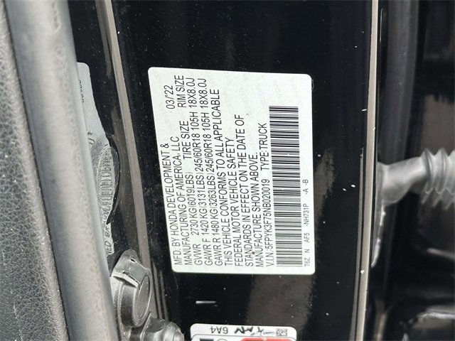 Used 2022 Honda Ridgeline RTL-E image 18