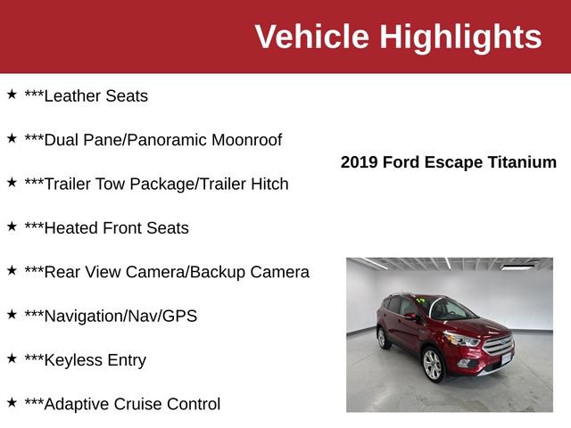 Used 2019 Ford Escape Titanium AWD/4WD image 10