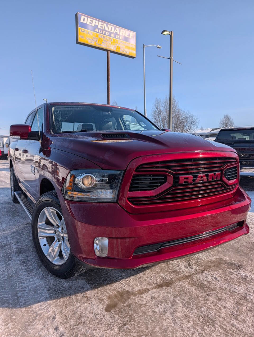 Used 2018 RAM 1500 Sport w/ Sport Premium Group AWD/4WD image 1