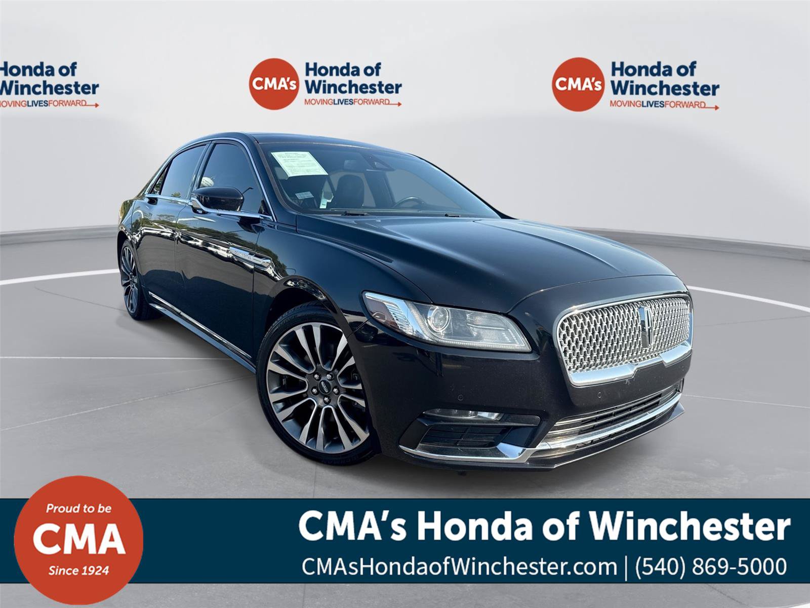 Used 2019 Lincoln Continental Select w/ Continental Climate Package