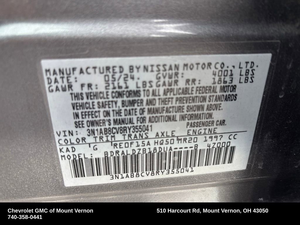 Used 2024 Nissan Sentra SV image 30