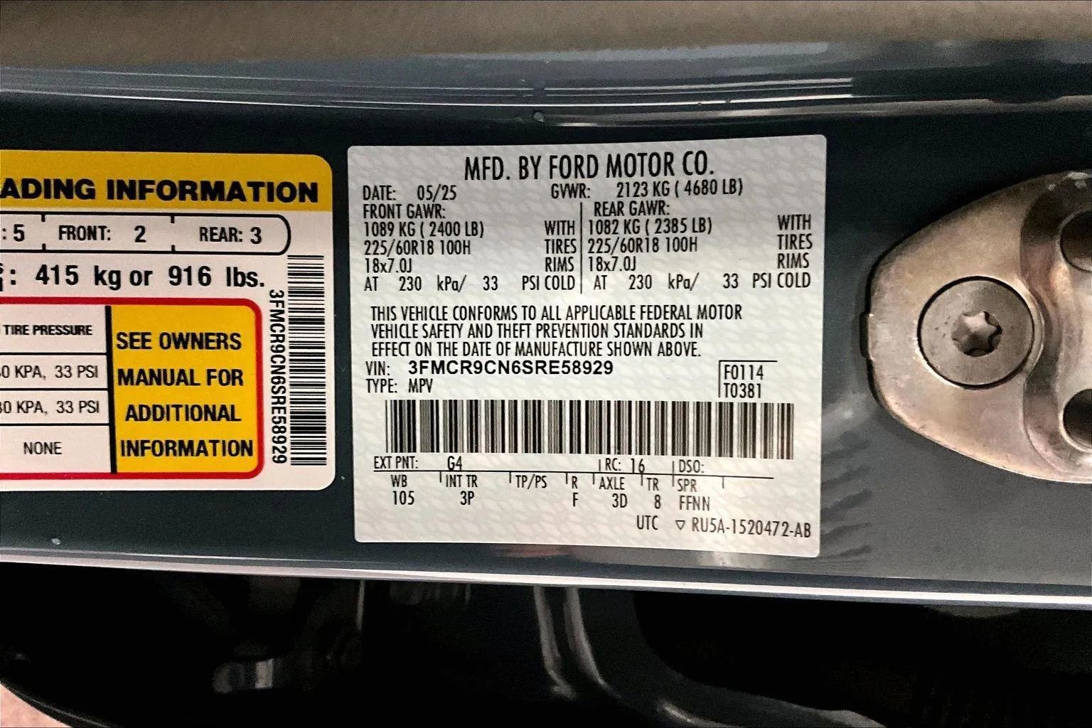 Used 2025 Ford Bronco Sport Outer Banks w/ Outer Banks Tech Package+ image 32