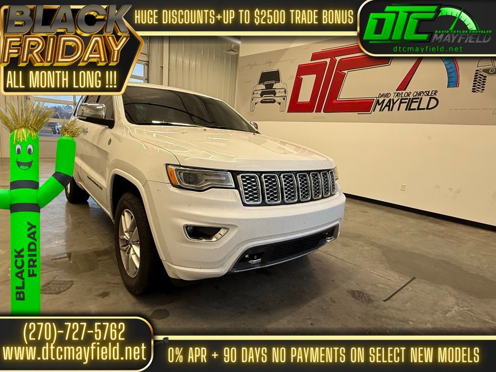 Used 2017 Jeep Grand Cherokee Overland
