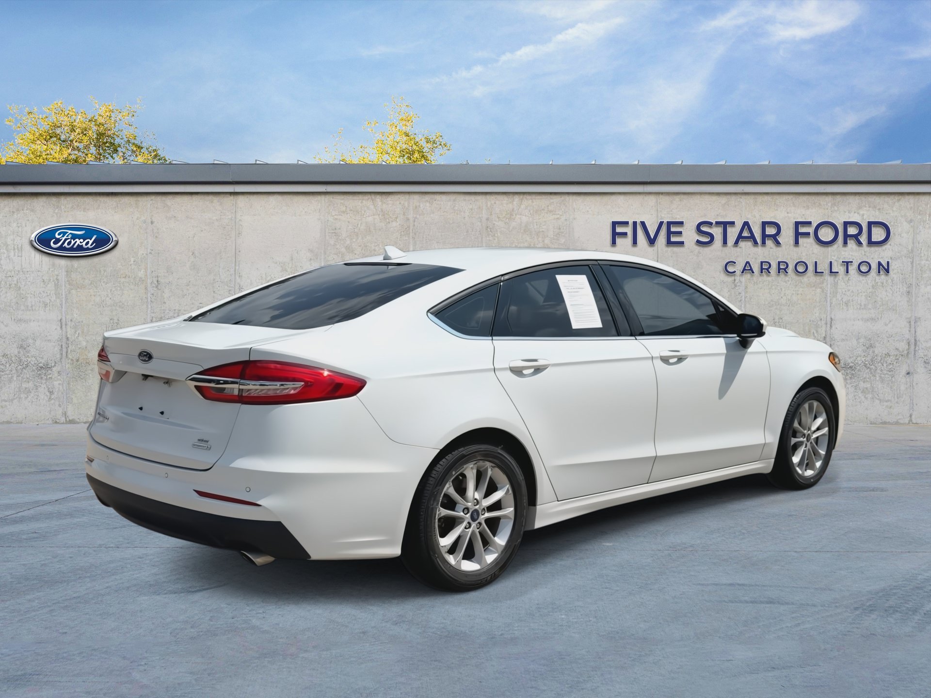 Certified 2019 Ford Fusion SE FWD image 8