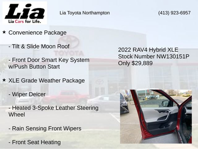 Used 2022 Toyota RAV4 XLE w/ Convenience Package image 7