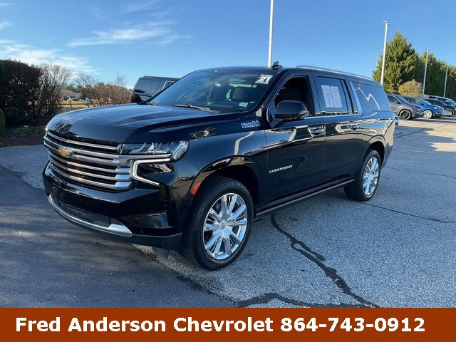 Used 2021 Chevrolet Suburban High Country
