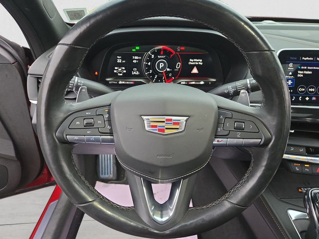 Certified 2023 Cadillac CT4 V w/ Technology Package image 13