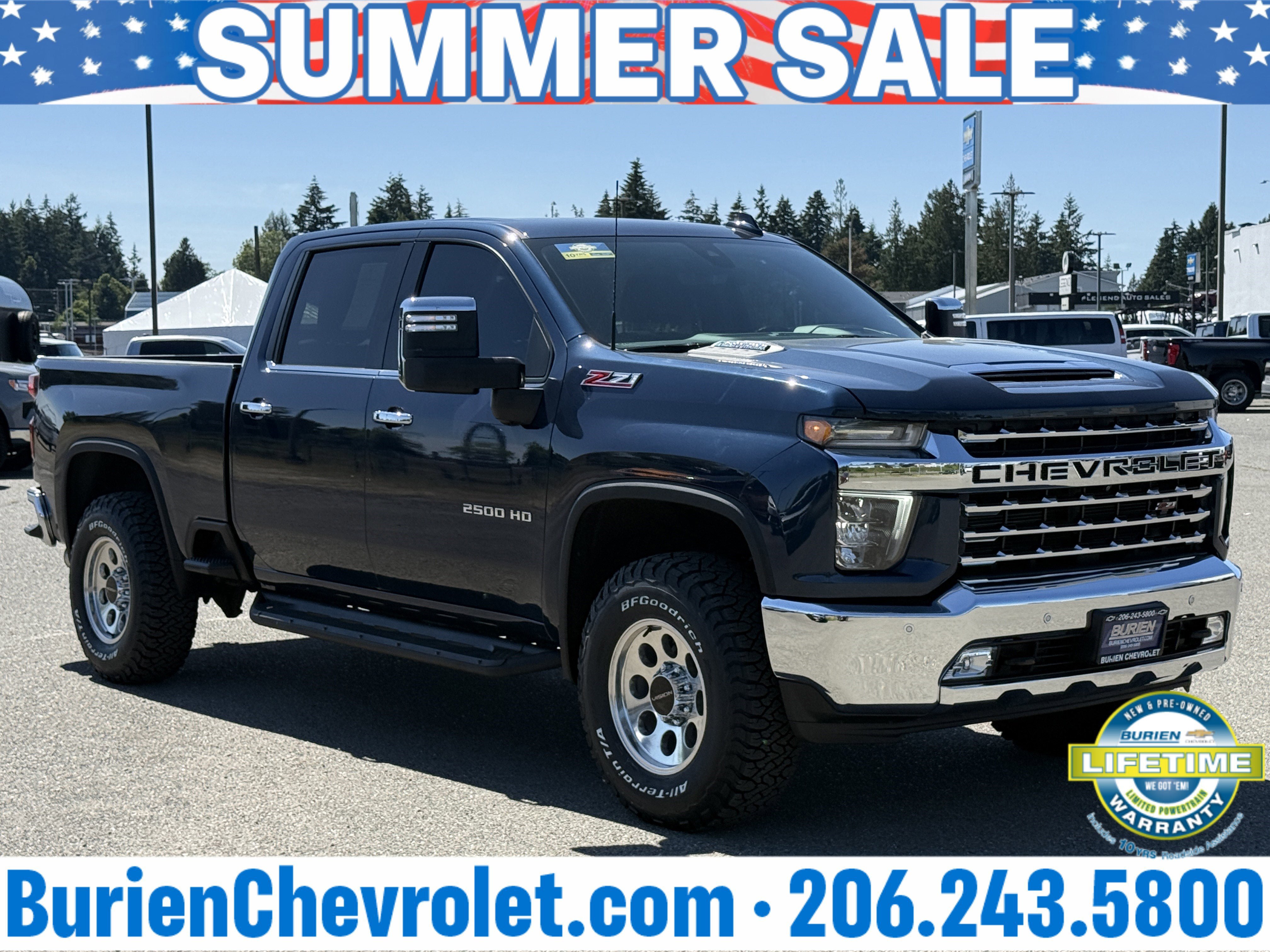 Used 2022 Chevrolet Silverado 2500 LTZ w/ LTZ Plus Package AWD/4WD image 7