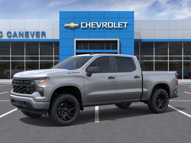 New 2026 Chevrolet Silverado 1500 Custom w/ LPO, Dark Essentials Package AWD/4WD image 3