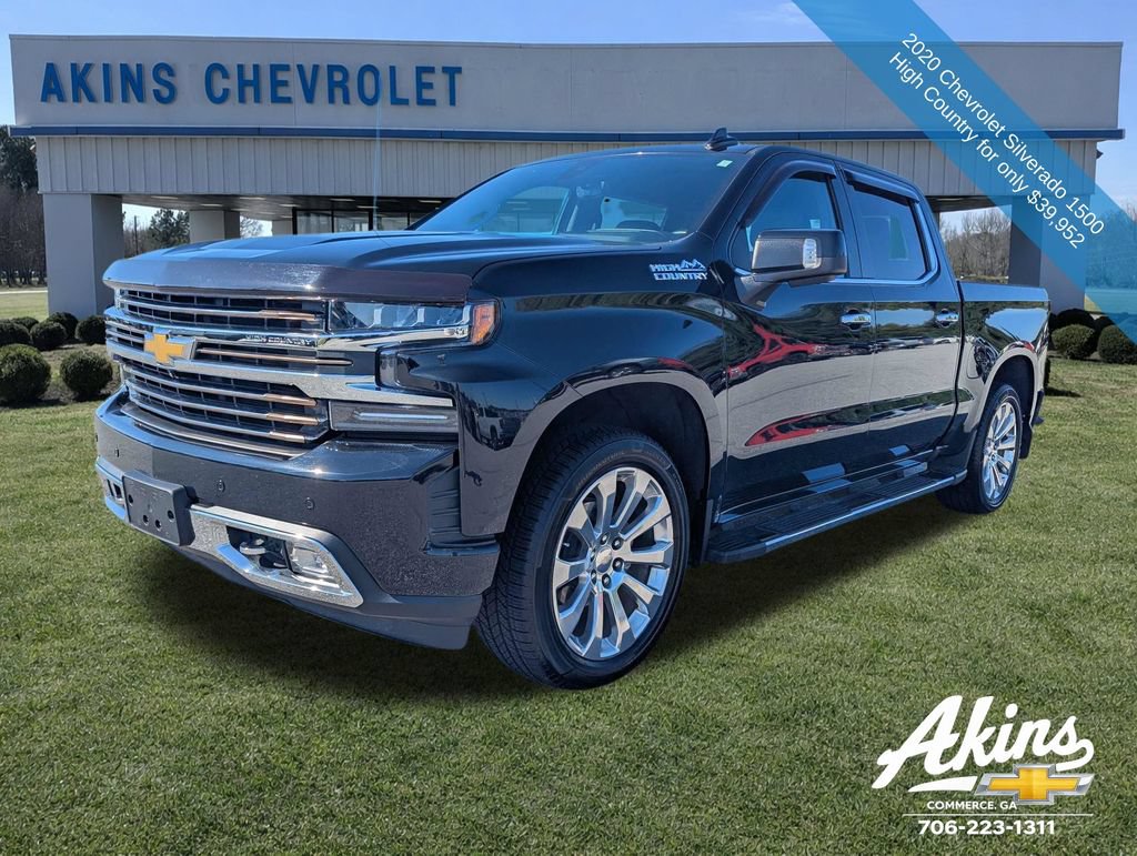 Used 2020 Chevrolet Silverado 1500 High Country w/ Technology Package AWD/4WD image 8