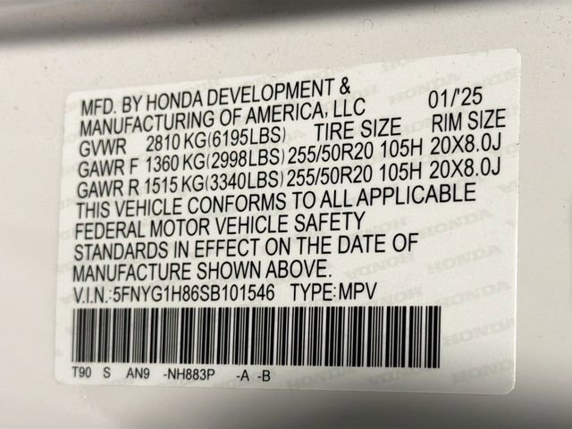 Used 2025 Honda Pilot Elite image 28