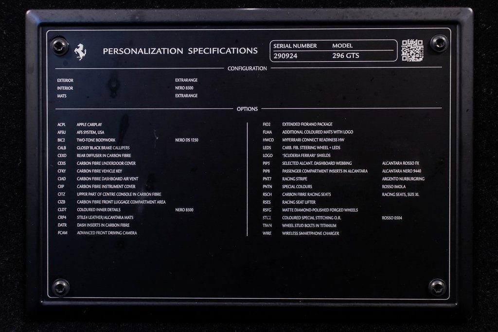 Certified 2023 Ferrari 296 GTS image 59