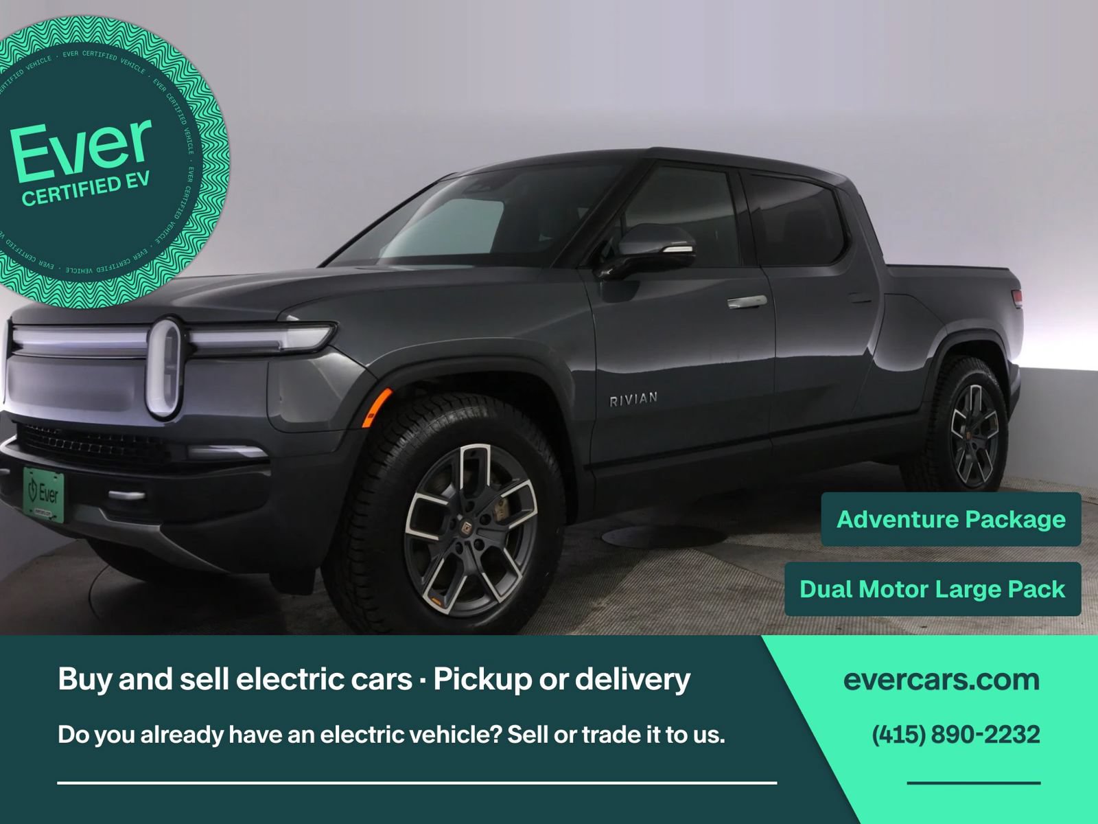 Used 2025 Rivian R1T Adventure Dual AWD/4WD image 1