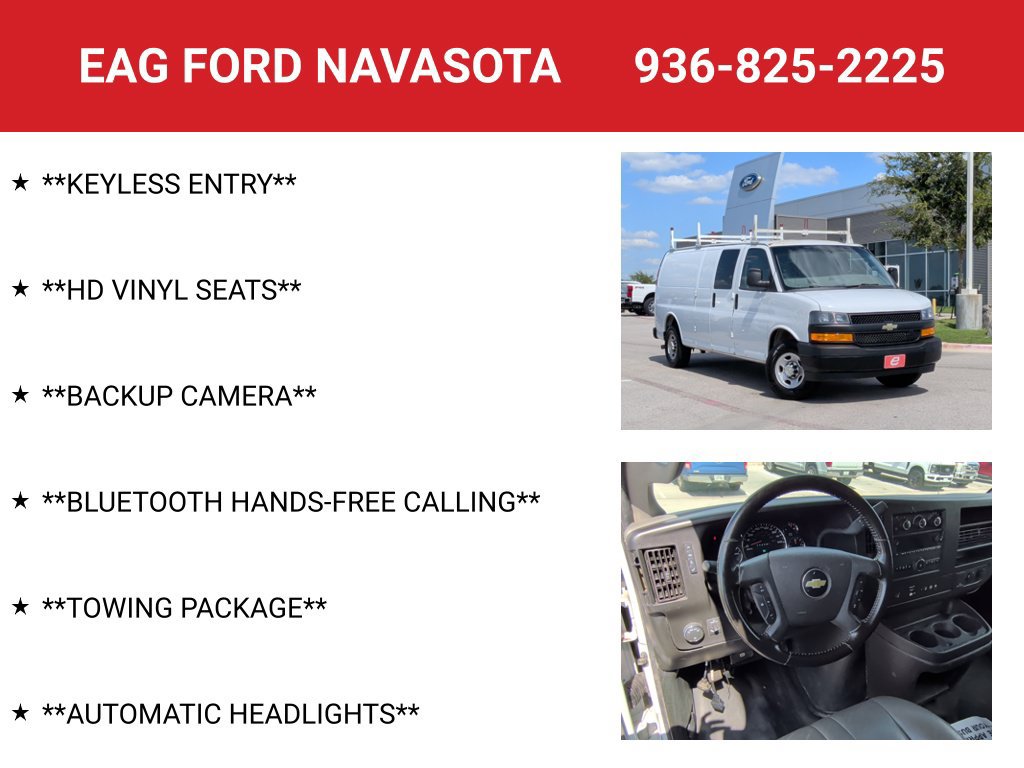Used 2022 Chevrolet Express 2500 Extended w/ Driver Convenience Package RWD image 4