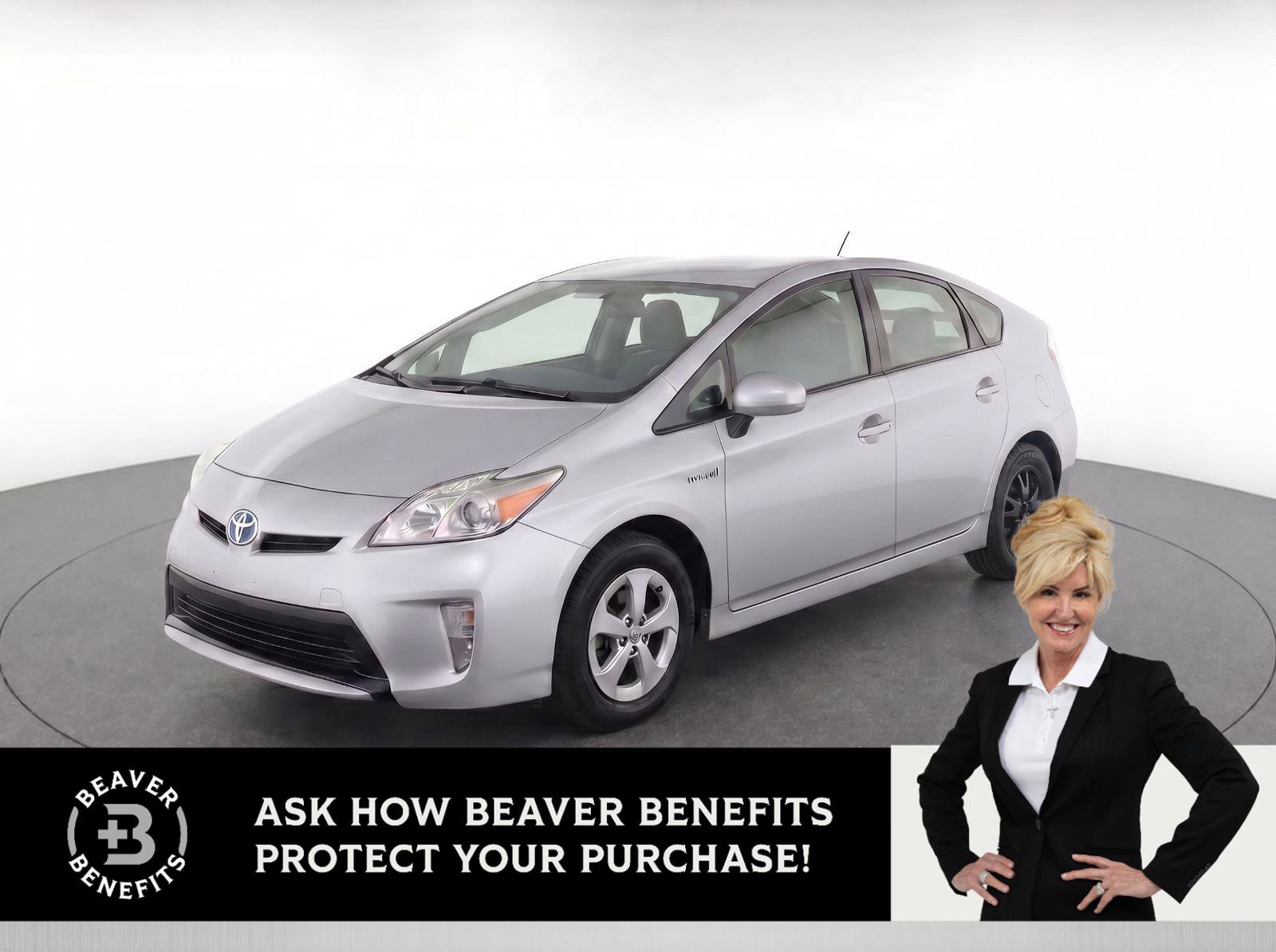 Used 2015 Toyota Prius Three w/ Solar Roof Package FWD image 1