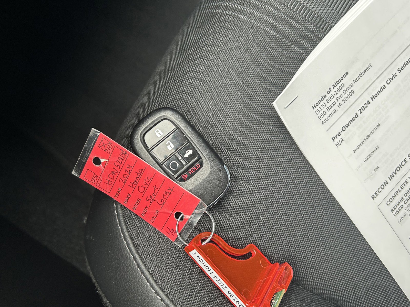 Certified 2024 Honda Civic Sport image 32