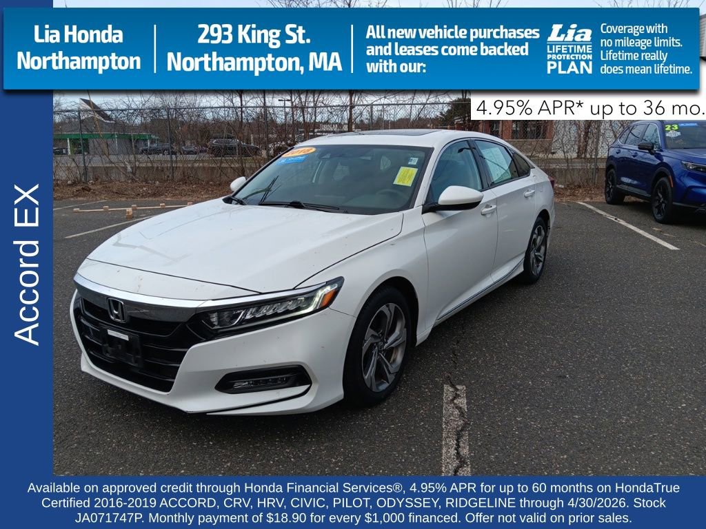 Used 2018 Honda Accord EX