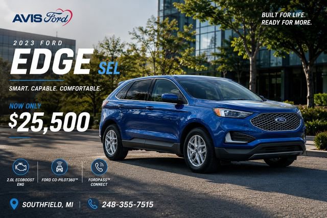 Used 2023 Ford Edge SEL AWD/4WD image 1